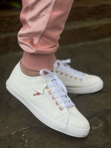 Tenis Casual Coca Cola Branco Miami Eco Unisex