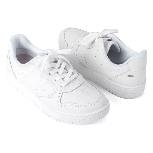 Tenis Dakota Casual Couro Feminino Branco