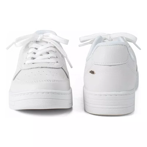 Tenis Dakota Casual Couro Feminino Branco