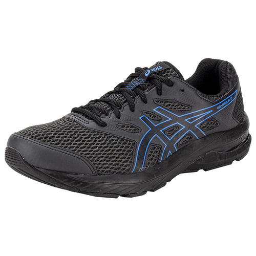 Tênis Masculino Gel Shogun St Asics Preto com Azul