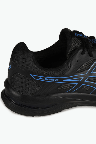 Tênis Masculino Gel Shogun St Asics Preto com Azul