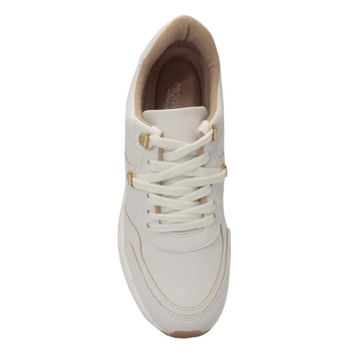 Tênis Modare Feminino Floather Nature Ultraconforto Casual- Branco