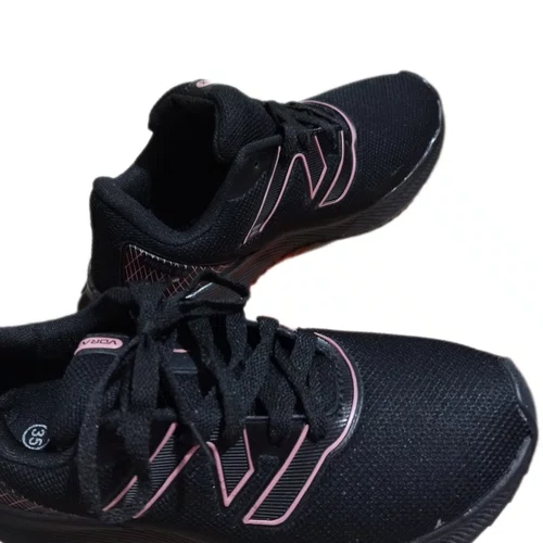 Tenis Vorax Esportivo Feminino Preto com Rosa