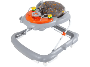 Andador Infantil Galzerano Torino Estrela Cinza/Laranja
