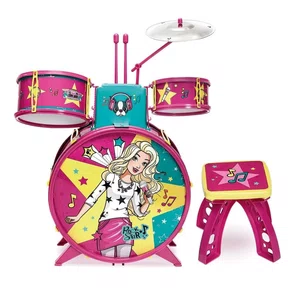 Bateria Infantil Barbie Fabulosa Fun