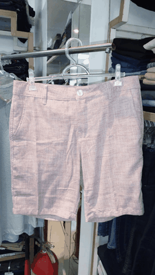 Bermuda Casual Masculina Acostamento Listrada Vermelha Pro Surf