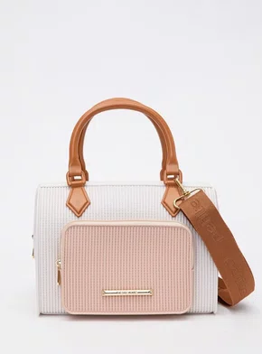 Bolsa Petite Jolie Lauren White/Doce De Leite/Cream PJ11015