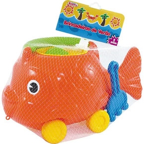 Brinquedo Peixão de Praia com Moldes