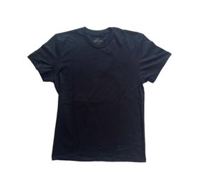 Camisa Masculina Básica AD Careca c/bordado MMT Essenciais Preto