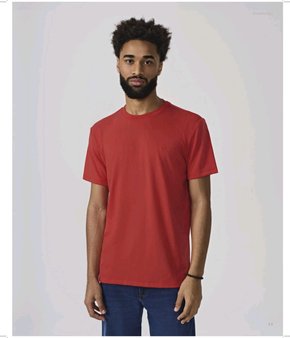 Camisa Masculina Básica MMT Essenciais Vermelho