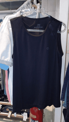 Camiseta Regata Chumbo 100% Poliéster Pro Surf