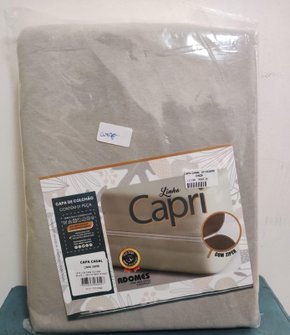 Capa Para Colchão Casal com Zíper Cinza