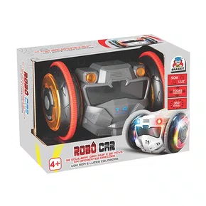 Carro Robô Braskit gira 360° e se Move em Diferentes Direções.