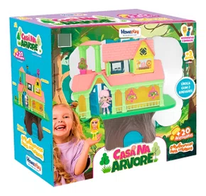 Casa na Árvore Divertida - com acessórios
