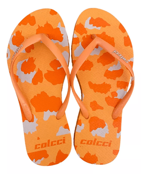 Chinelo Feminino Colcci Onça Laranja