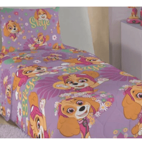 Edredom De Solteiro Dupla Face Lepper Patrulha Canina