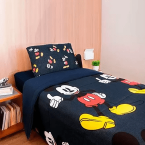 Edredom Dupla Face Mickey