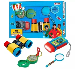 Kit Detetive D.p.a. Funciona De Verdade Rosita - BABY BRINK
