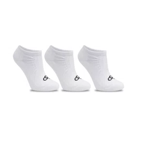 Kit Meia Olympikus Cano Curto Invisivel Branco 33 a 38