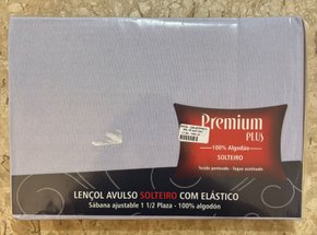Lençol de Solteiro com Elastico Avulso Azul