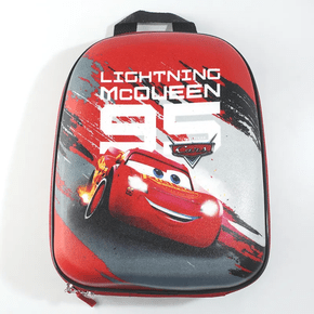 Mochila/Lancheira de Costas Carros Mcqueen