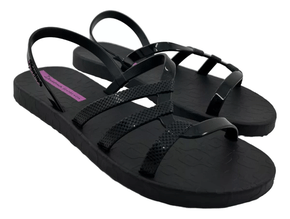 Sandália Ipanema Preta com Tiras