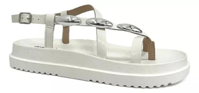 Sandalia Papete Dakota Mirai Cream