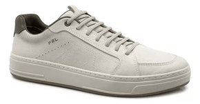 Sapatênis Ferricelli Masculino Cor Gelo Couro Legítimo