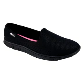 Sapato Actvitta Slip On Feminino Preto