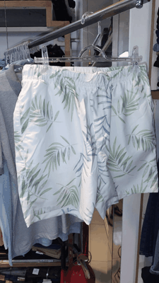 Short Pro Surf Masculino Bege Estampado