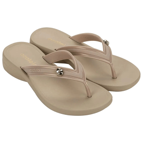 Tamanco Feminino Azaleia Pati Bege Escuro