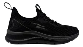 Tenis Infantil Adrun Flex Go Kids Levíssimo S/Cadarço Preto