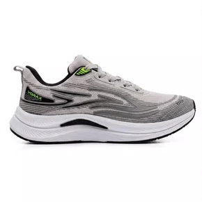 Tenis Vorax Waze Esportivo Masculino Cinza/Preto