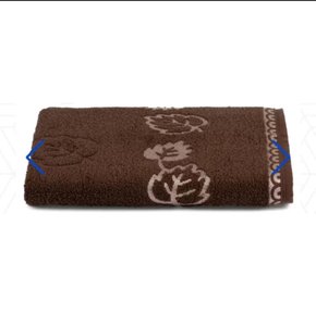 Toalha de Banho Linha New Veneza Marrom c/ Bordado