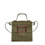 Bolsa Feminina Petite Jolie Alça Tiracolo e Ombro Verde Militar com Fivela Oncinha