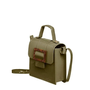 Bolsa Feminina Petite Jolie Alça Tiracolo e Ombro Verde Militar com Fivela Oncinha