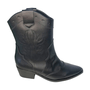Bota Feminina Sua Cia Ana Castela Country Western Bico Fino Preto