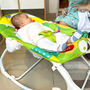 Cadeirinha Bebê Descanso Balanço Musical Vibratória Reclinável Colorida Menino Menina Galzerano Nina 0 a 18kg Cadeira Infantil