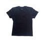 Camisa Masculina Básica AD Careca c/bordado MMT Essenciais Preto