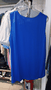 Camiseta Regata Azul 100% Poliéster Pro Surf