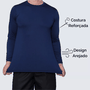 Camiseta UV Biogás Azul Marinho