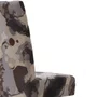 Capa Adomes Para Cadeira De Malha Estampada Abstrato Gold