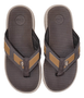 Chinelo Brsport Masculino Dedo Slide Rasteira Cor Café