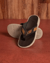 Chinelo Brsport Masculino Dedo Slide Rasteira Cor Café