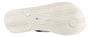 Chinelo Infantil Molekinha Branco com Glitter