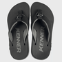 Chinelo Kenner Kivah Preto com Detalhe Cinza