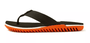 Chinelo Kenner Masculino Nk6 Pro Preto com Laranja