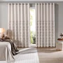 Cortina Bella Janela 3.00m x 1.70m Branco Bordado