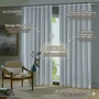 Cortina Bella Janela Corta Luz Blackout 2.60m x 2.50m Branco
