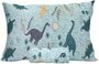 Jogo de Cama Solteiro Infantil - 2 peças Dinos Selva